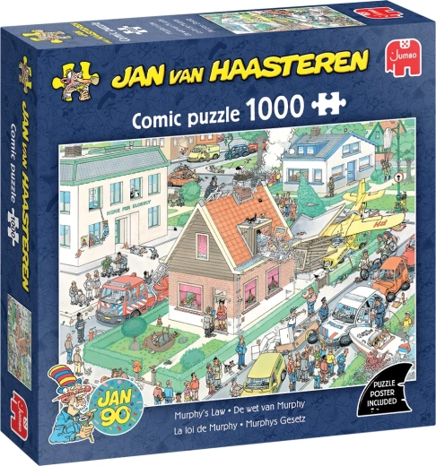 Jumbo pusle Jan van Haasteren: Murphy seadused 1000 tükki