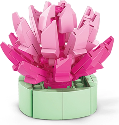 Building Set Flower in a Pot – Mini Plants from Building Bricks