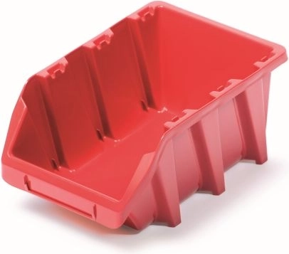 Plastic storage box Bineer Long 160 × 98 × 70 mm – red