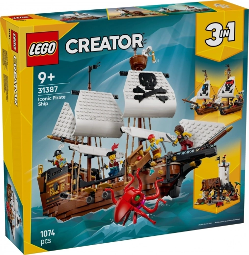 LEGO Creator 3 ühes 1-s legendaarne piraadilaev
