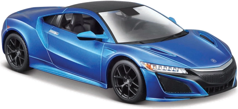 Maisto Acura NSX 2018 metallmudel 1:24 sinises metalliktoonis