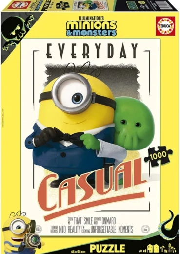 Educa puzzle Minions and monsters 1000 pieces