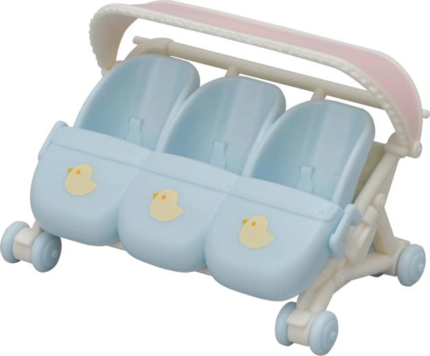 Sylvanian Familiesi käru kolmikutele