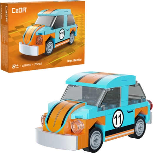 CaDA ehituskomplekt auto Iron Beetle 70 osaga