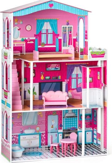 Colorful Mirabella Dollhouse with Elevator