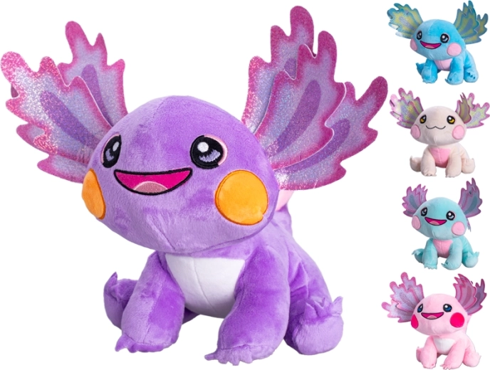 Plüüsist aksolotl 28 cm