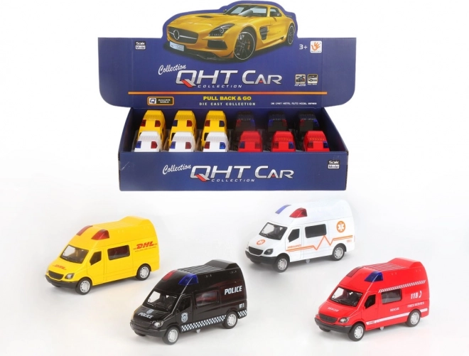 Tagasitõmbega (pull-back) mänguauto 1:34