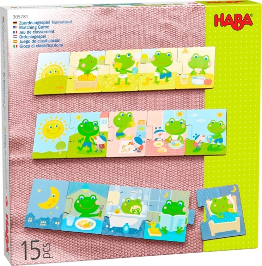 Haba puidust pusle „Konnakese päev” 3×5 tükki