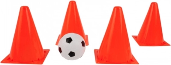 Training Cones with Poles and Ball for Kids