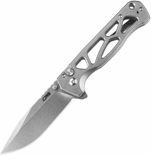 CJRB Chord Steel taktikaline kokkupandav taskunuga 8,8 cm, stonewash, täisteras