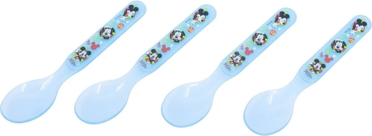 Stor set of children's spoons Mickey Mouse - 4 pcs