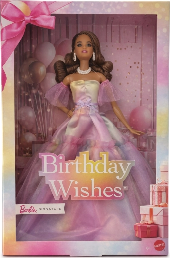 Barbie Signature Birthday Wishes – kollektsioneerimisnukk alusega