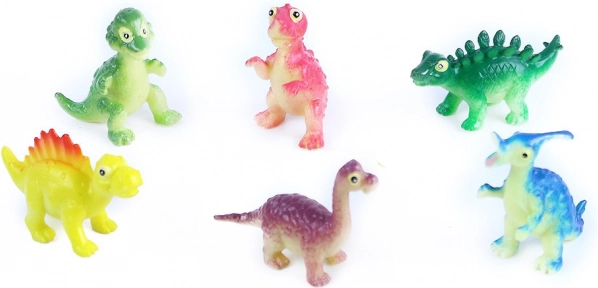 Rõõmsad dinosaurused – 6 tk komplekt