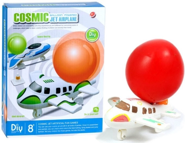 Kosmose lennuk – ehituskomplekt lastele