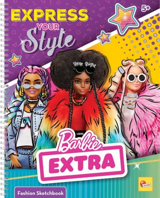 Barbie visandiplokk – näita oma stiili