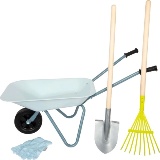 Children's Gardening Wheelbarrow with Tools