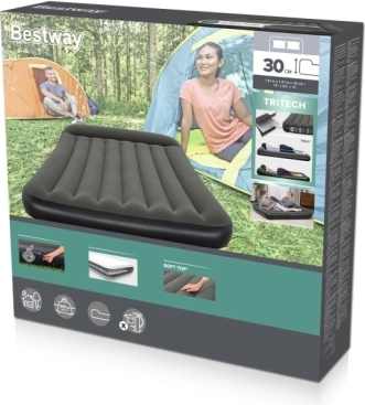 Bestway Tritech täispuhutav madrats 191 × 137 × 30 cm