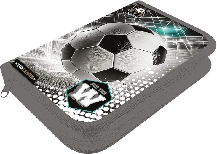 LizzyCard Top League pencil case with one compartment and two flaps