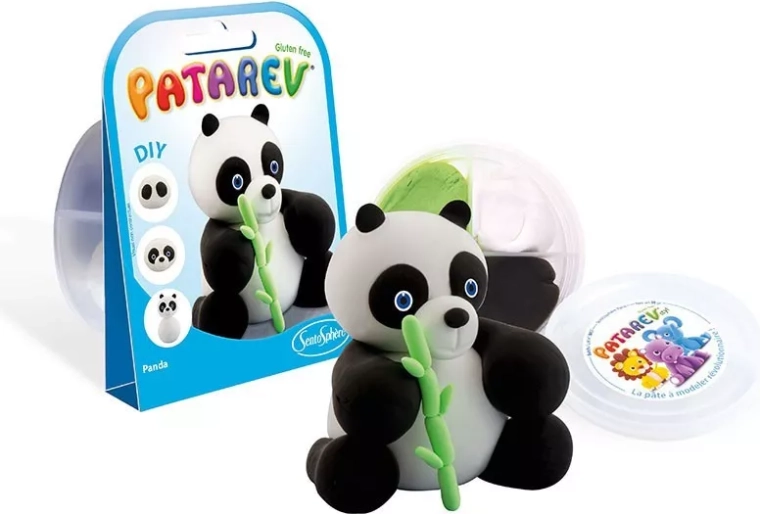 Sentosphere Patarev pocket modeling clay panda