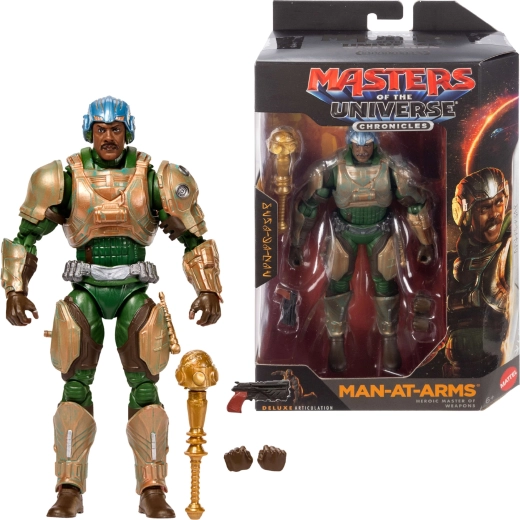 Mattel Masters of the Universe Chronicles Man-at-Arms 17 cm figure with accessories