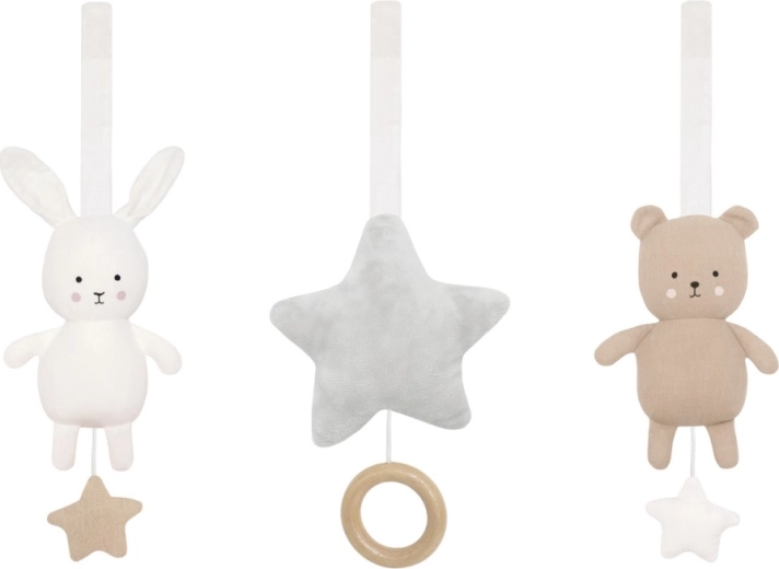 Jabadabado tekstiilmänguasjad tegeluskaarele teddy & bunny