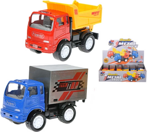 Metallist veoauto 12 cm kahes variandis – 1 tk