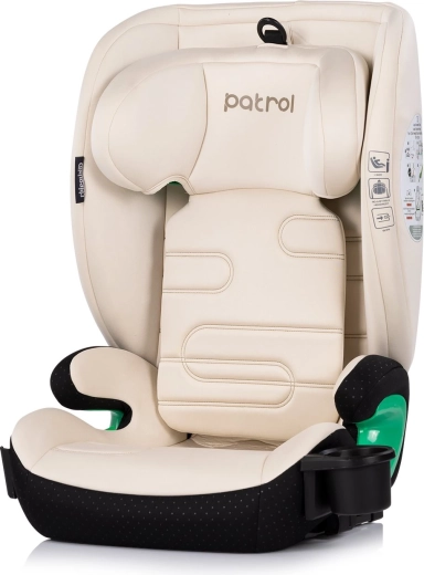 Chipolino turvatool Patrol i-Size 100–150 cm Isofix cashmere