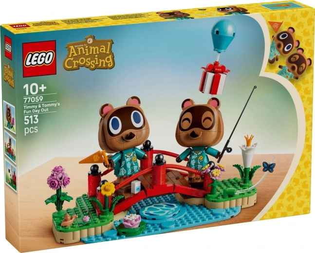 LEGO Animal Crossing Timmy ja Tommy jalutuskäigul