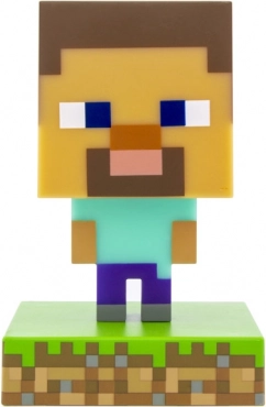 Minecrafti mängust inspireeritud dekoratiivlamp – Steve