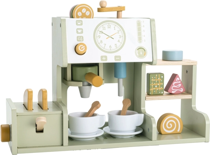 2Kids Toys puidust kohvimasin rösteriga