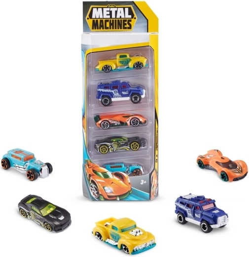 ZURU Metal Machines võidusõiduautode komplekt 5 tk (erinevad mudelid)