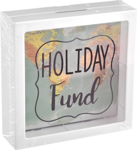 Plastist (UH) rahakassa kaardimotiiviga Holiday 15 × 5 × 15 cm