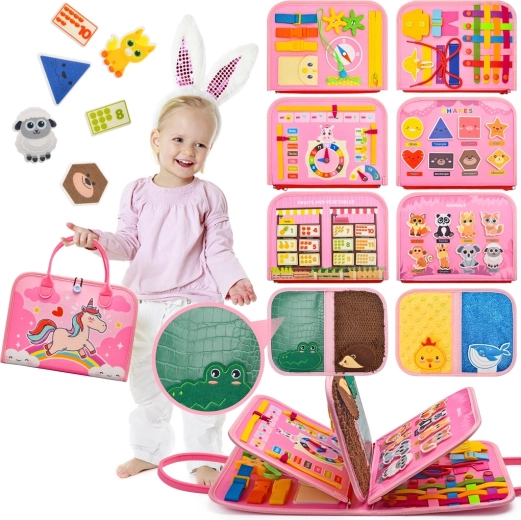 2Kids Toys sensory busy book unicorn