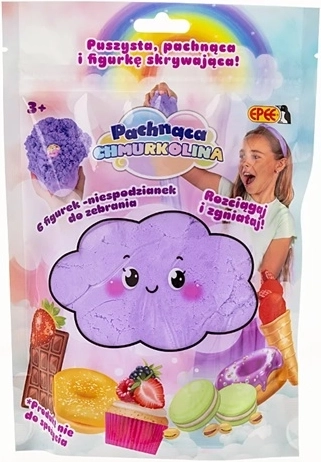 Epee Chmurkolina magustoidud puuviljane cupcake üllatusega