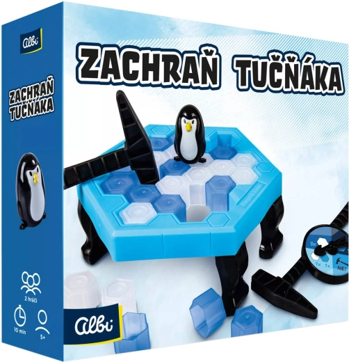 Albi Save the Penguin – family board game