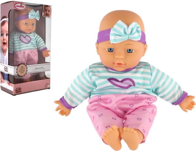 Baby doll with soft body, 30 cm, in a box