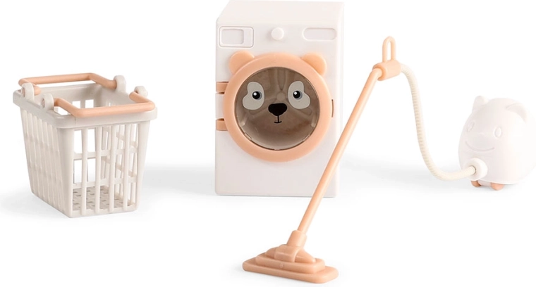 Lundby nukumaja pesu- ja koristuskomplekt