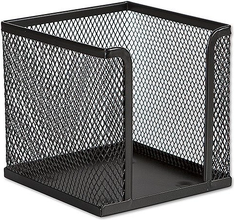Metal note block holder CONCORDE, black