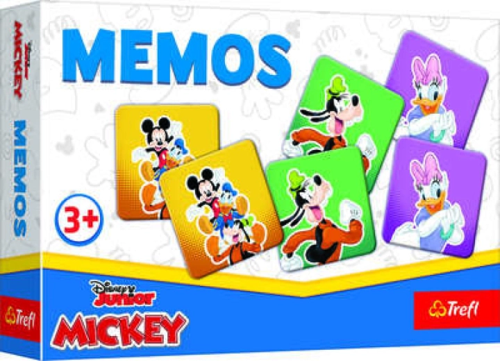 Pexeso mini MICKEY MOUSE – seltskonnamäng lastele
