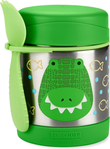 Skip Hop Spark Style roostevabast terasest toidutermos söögiriistaga 325 ml
