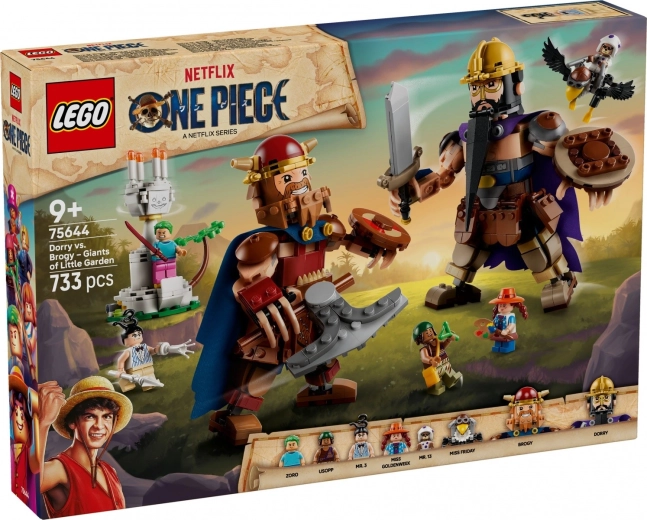LEGO ONE PIECE Dorry vs. Brogy – Little Gardeni hiiglased