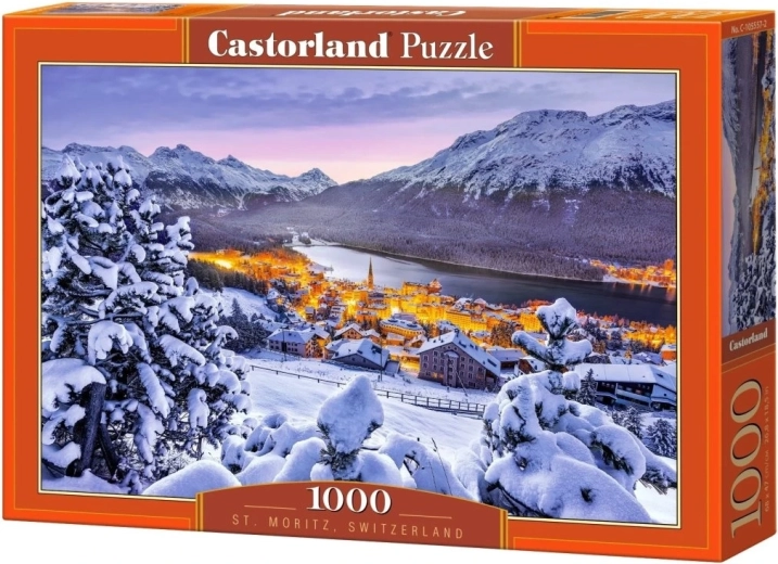 Castorlandi pusle St. Moritz, Šveits – 1000 tükki