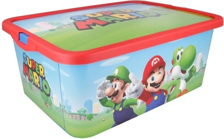 Super Mario klõpskaanega hoiukast
