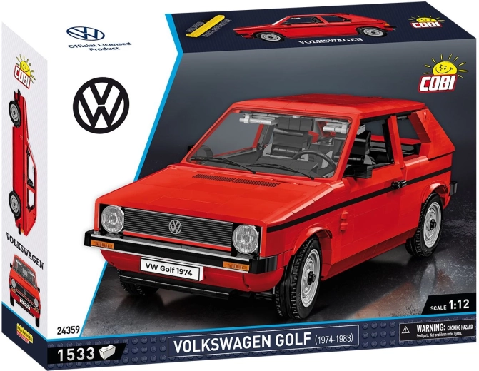 Cobi Volkswagen Golf (1974–1983) 1:12 ehituskomplekt