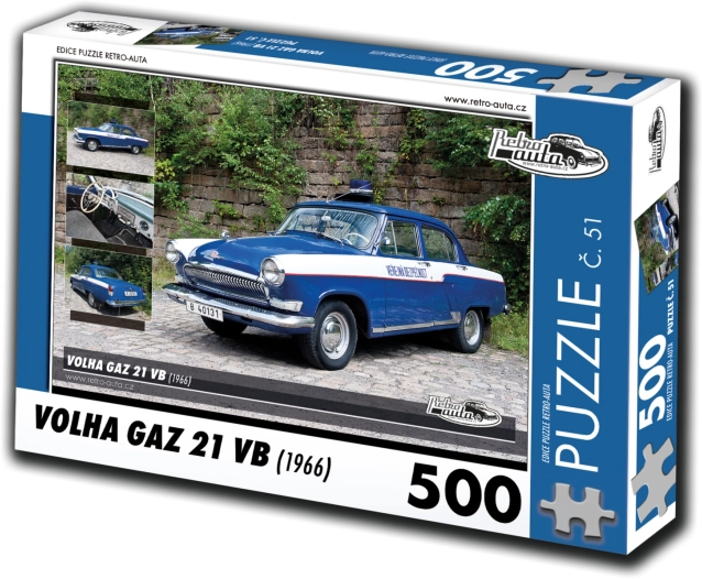 RETRO-AUTA pusle Volha Gaz 21 VB 1966, 500 tükki