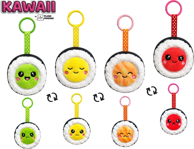 Kaisutuši plush-võtmehoidja Plush Friends Kawaii - 1 tk
