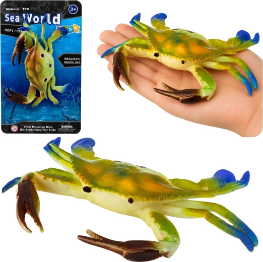 Realistlik kummist krabi figuur 19 cm