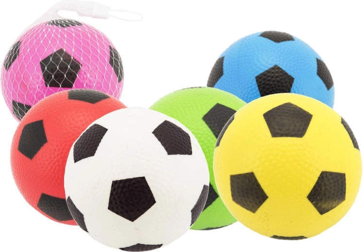 Teddies rubber football 12 cm - 1 piece