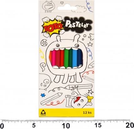 Kolmnurksed pliiatsid ERGO 12 tk