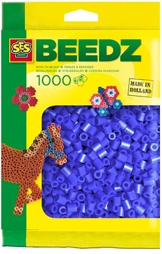 SES Creative iron-on beads dark blue 1000 pcs
